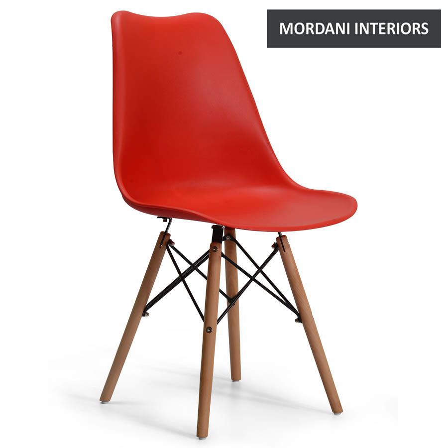 Eames DSW Red Replica Cafe Chair